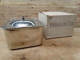 Officers Mess Food Serving Dish Australian Army Stainless Steel Nos