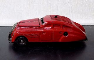 Vintage Tinplate Wind - Up Schuco Kommando Anno 2000 Car,  Made In Germany,  50s 60s