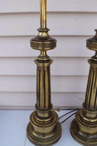 Vintage Pair Stiffel Brass lamps. 2