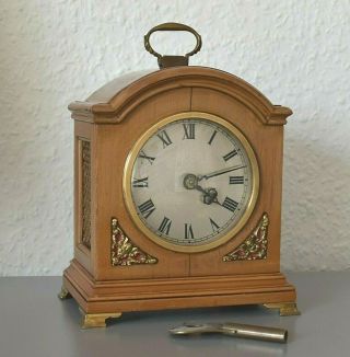 Rare Vintage,  Abec  - Platform Escapement Movement Mantle Clock.  British Made.