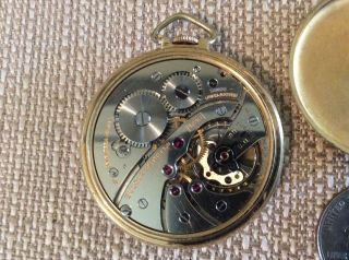 Vintage Swiss Bulova Pocket Watch,  17 Jewels, 2