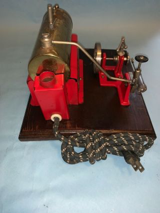 Rare Antique Weeden Steam Engine 44 W Governor 1930s Electric W Cord