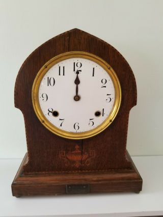 Chiming Mantle Clock For Spares Or Repairs