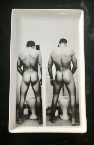 Porcelain Tray “hot Nude Men @urinal