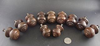 11 Wooden Antique Chest Of Drawers Pulls Or Knobs