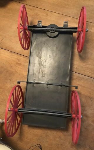 Vintage Marx Johnny West Horse And Covered Wagon Toy Carriage 7