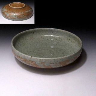 Zo1: Vintage Japanese Pottery Tea Plate,  Shigaraki Ware