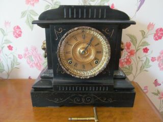 Antique Antonia Chiming Mantel Clock York 18th June 1882.