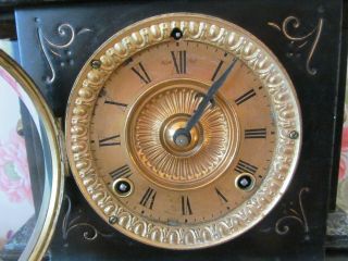 Antique Antonia chiming mantel clock York 18th June 1882. 3