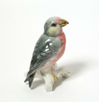 Porcelain figurine Bird.  Germany,  Porzellanfabrik Karl Ens. 2