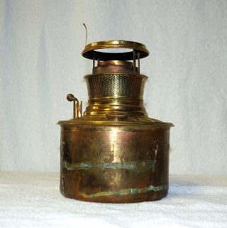BRADLEY & HUBBARD (B&H) CENTER/CENTRAL DRAFT KEROSENE OIL LAMP DROP IN FONT 3