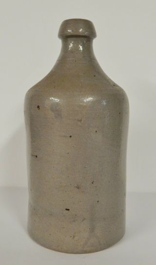 Eaton & Stout Attributed Jersey NJ Stoneware Tooled & Salt Glazed Bottle 2
