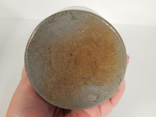 Eaton & Stout Attributed Jersey NJ Stoneware Tooled & Salt Glazed Bottle 6