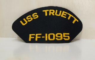 Uss Truett Ff - 1095 Patch Patches Usn Us Navy Military Usa