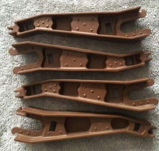 He - Man Masters Of The Universe Motu Eternia Playset Brown Monorail Supports (x4)