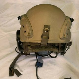 US Armored Vehicle/Tanker Helmet - Rail Mounts - Bose Speakers - Modern 5