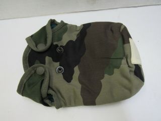 French Military Cce Camo Pattern Canteen Cover Water Bottle Pouch Unissued