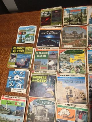 Vintage Viewmaster Viewer and 30 odd Viewmaster Reels 5