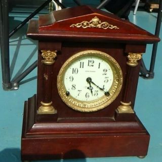 Antique C1908 Seth Thomas Berkley City Series W/89c 8 - Day Movement Mantle Clock