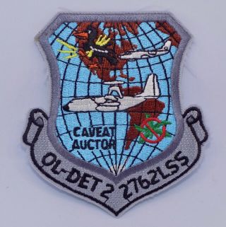 Vintage Air Force Patch - Ol Det - 2 2762 Lss - Big Safari Program