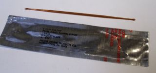 Premier Dental 8 " Copper Fluhrer Double - Ended Bullet Probe,  6515 - 00 - 356 - 7100