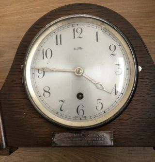 Vintage Bentima Mantle Clock Spares / Repairs