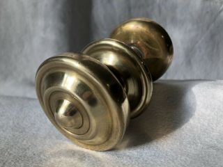 Set of Large Antique French Door Knobs / Pull Handle.  Fine Quality.  Early 20thC 5