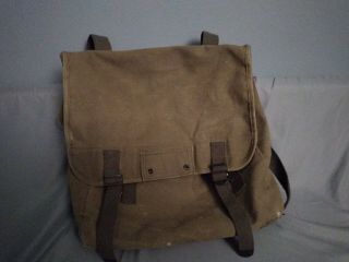 Vintage Military Canvas Backpack/daypack