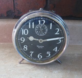Antique Big Ben Westclox Alarm Clock Good Order