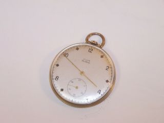 1942 Elgin De Luxe 10s 17 Jewel 542 10k Gold Filled Pocket Watch