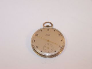 1942 Elgin De Luxe 10s 17 Jewel 542 10K Gold Filled Pocket Watch 3