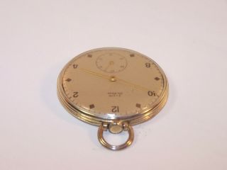 1942 Elgin De Luxe 10s 17 Jewel 542 10K Gold Filled Pocket Watch 6