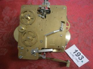Hermle 340 - 020 Fhs Clock Movement Floating Balance Westminster Chime Mantle Part