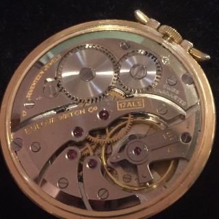 Bulova 17 Jewel ALS Pocket watch - Gold Filled Case - - Vintage 2