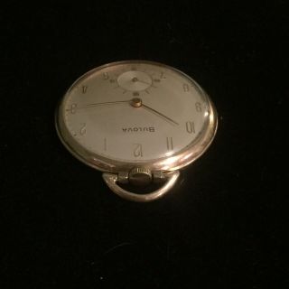 Bulova 17 Jewel ALS Pocket watch - Gold Filled Case - - Vintage 3