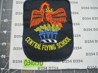 British Royal Air Force Squadron Patch Central Flying School Raf Cranwell