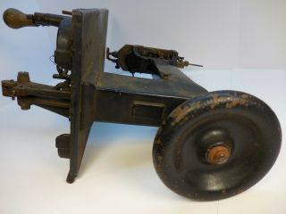 ANTIQUE / VINTAGE CORNELY MACHINE A,  OLD SEWING MACHINE,  1876 PATENT 10