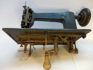 ANTIQUE / VINTAGE CORNELY MACHINE A,  OLD SEWING MACHINE,  1876 PATENT 2