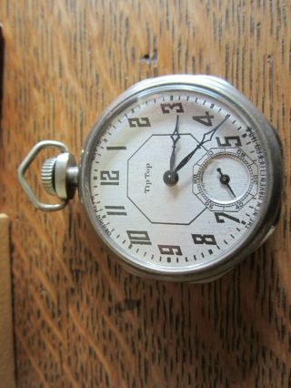 May 10th 1925 Tip Top Octagon Pocket Watch