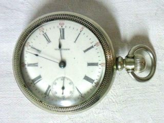 Vintage Waltham Pocket Watch 15 Jewels 1906