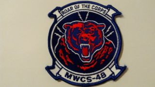 Roar Of The Corps Patch Mwcs - 48 Army Usmc Usaaf Military World War