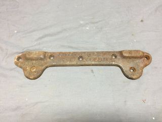 1 Antique 10 1/2 " Cast Iron Sink Hanger Bracket Holder Vintage Standard 353 - 18c