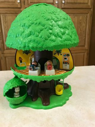 Vintage 1975 Kenner General Mills Fun Group Usa Toy Tots Family Tree House