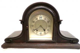 Unusual Seth Thomas Striking Bracket Clock Circa 1900