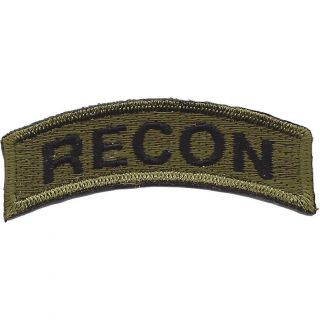 U.  S.  Special Forces Recon Rocker Od Patch