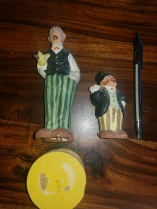 Vintage Mutt And Jeff Smoker Figures