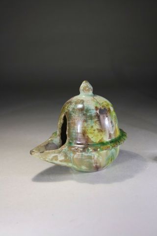Antique Chinese Sancai Glazed Oil Lamp Ming Dynasty No:3