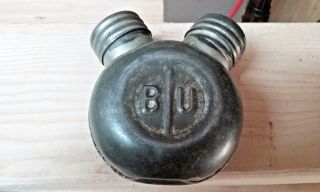Mosin Dual Container Oil Can/ Oil Bottle Marked " B U " Y16