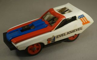 1974 Ideal Toys Evel Knievel Stunt And Crash Car