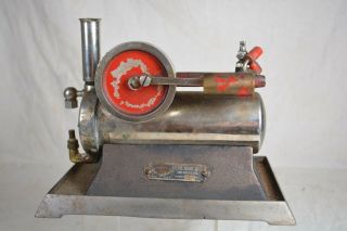 Vintage Empire Metal Ware Corp.  Usa Toy Steam Engine 110 V.  No Cord